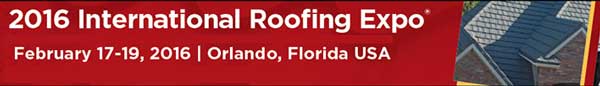 International Roofing Expo 2016 - Slate Roofing Contractors Association