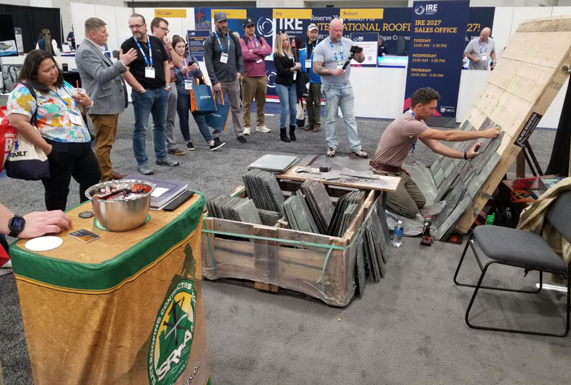 The SRCA was at the International Roofing Expo 2026 in Las Vegas Nevada.